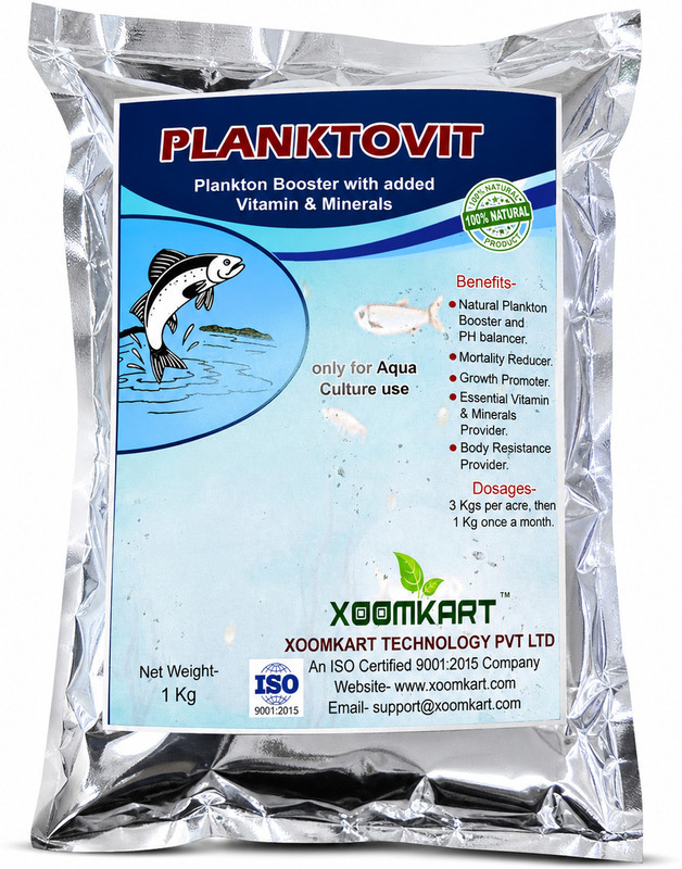 xoomkart Planktovit Plankton Booster for Aquaculture Pet Health Supplements(1 kg)