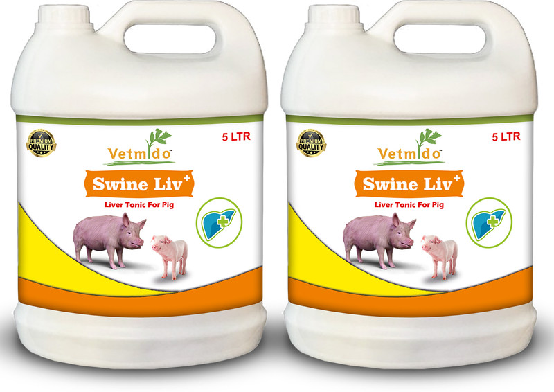 VETMIDO Swine Liv Plus - Pig Liver Tonic, Appetite Booster for Pigs Pet Health Supplements(20 mg)