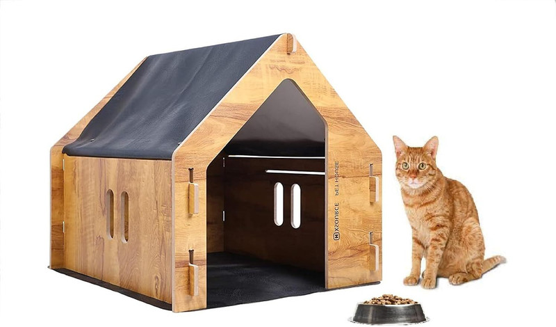 HELINADESAI PET HOUSE SMALL-01 Dog, Cat House