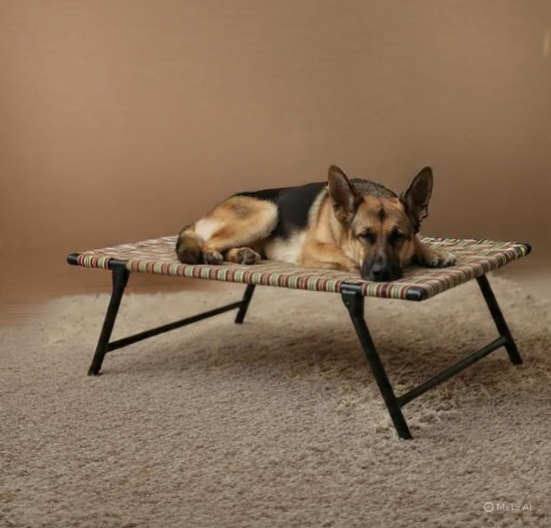 Ziastore Dogbed128 M Pet Bed(Multicolor)