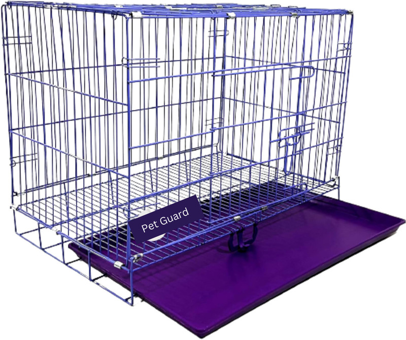 Pet Guard Cage-1Purple Dog Cage
