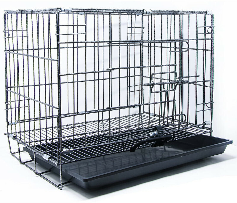 Petstorez Sturdy Steel Pet Cage for Small Animals Dog, Cat, Rabbit, Miniature Pig, Monkey, Mouse Cage