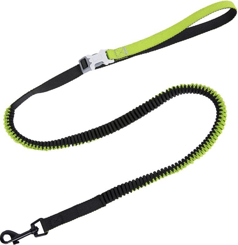 Emily Pets Dog Running Leash, Dog Walking Rope Lead Belt, Adjustable Waist Belt (Grey) 152.4 cm Dog & Cat Strap Leash(Grey)