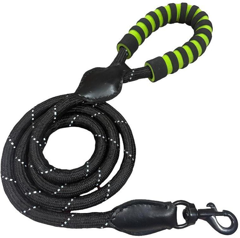 ZoraX Red redium roap multi fom for medium and large bread 15mm 175 cm Dog Cord Leash(Red)