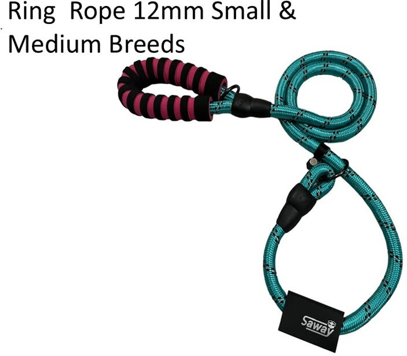 ZoraX Ring Blue Rope 12 mm Small 175 cm Dog Strap Leash(Blue)
