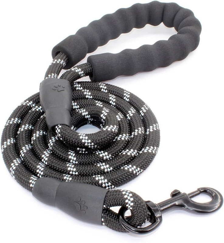 JAPIN Dog Walking Rope 4FT Soft Handle, Nylon Rope Cord Training Pet Walking Leashes 125 cm Dog Cord Leash(Multicolor)