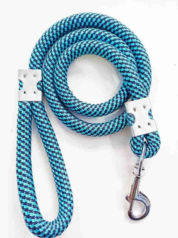 PETSWARE PETSWARE Heavy Duty Nylon Dog Leash for Large Dogs(Color May Vary)18 mm 150 cm Dog Cord Leash(Multicolor)