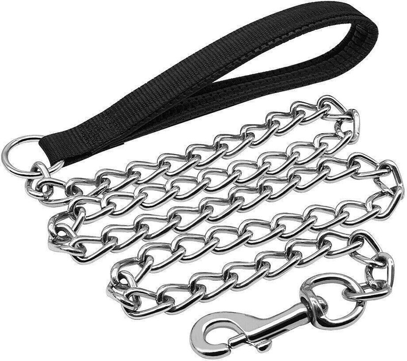 MS PET HOUSE 147.3 cm Dog Strap Leash(Black)