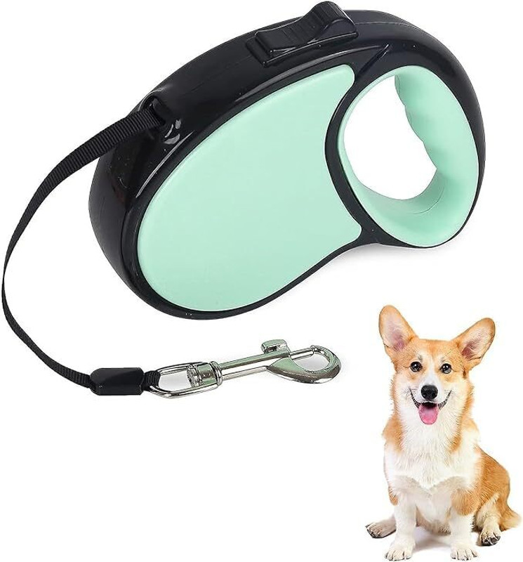WAKTORO RETRACTABLE DOG LEASH 3M PLAIN Pet Seat Belt(Medium)