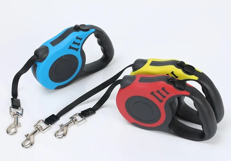 Xydrozen Automatic Tractor 5 Meters Pet Harnesses Leads-Multicolor 500 cm Dog & Cat Strap Leash(Multicolor)