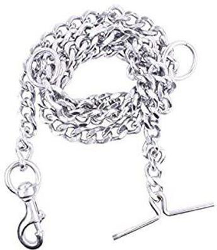 Sip Heavy Weight Dog Leash Diamond Cut Heavy Duty Dog Chain 152 cm 152 cm Dog & Cat Chain Leash(Silver)