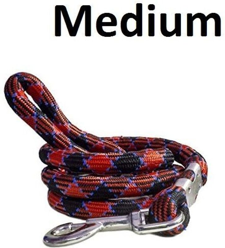 4PAWS Heavy-Duty Dog Leash Dogs - Adjustable Dog Belt with Stainless Steel Bowl 152 cm Dog Chain Leash(Multicolor)