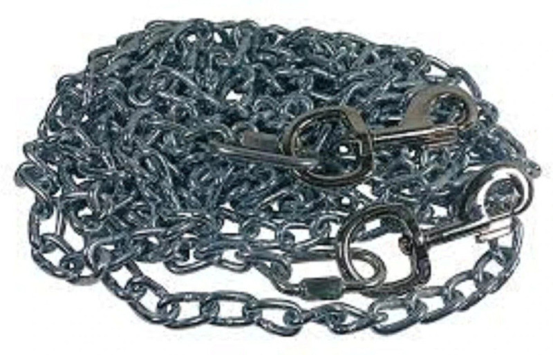 oymizy Dog Chain Heavy Weight Dog Chain 152 cm 152 cm Dog Chain Leash(Silver)