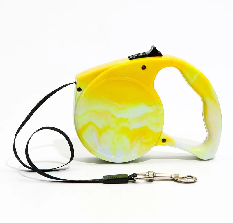 QCEN Heavy Duty Pet Walking Leash One-Handed Brake 3M 20 cm Dog & Cat Strap Leash(Multicolor)