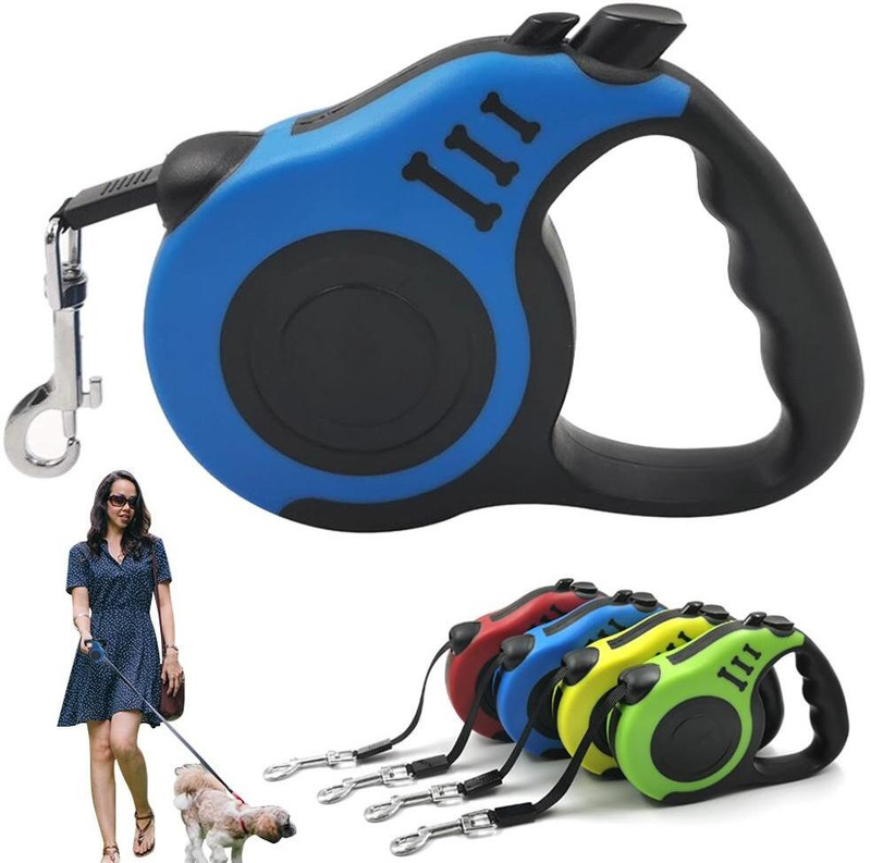 ARANKA 500 cm Dog & Cat Strap Leash(Multicolor)