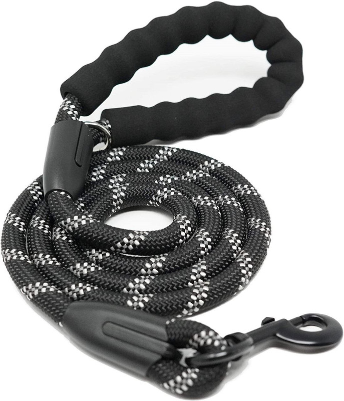 Hachiko 152 cm Dog Chain Leash(Black)