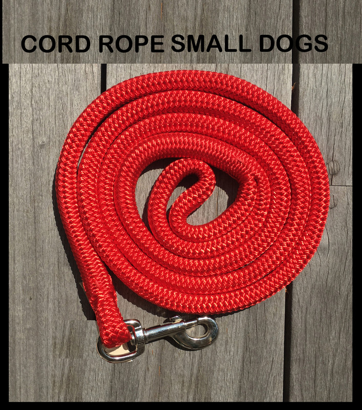 WROSHLER HIGH QUALITY RED ROPE LEASH FOR SMALL & MEDIUM DOGS [COLOR MAY VERY] 122 cm Dog Cord Leash(Red)