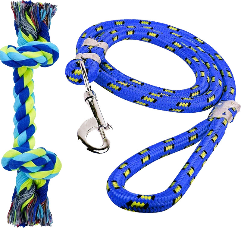 YOUHAVEDEAL Dog Training Leash, Dog Plain Leash with Strong Hook, 12 MM 150 cm Dog Strap Leash(Multicolor)