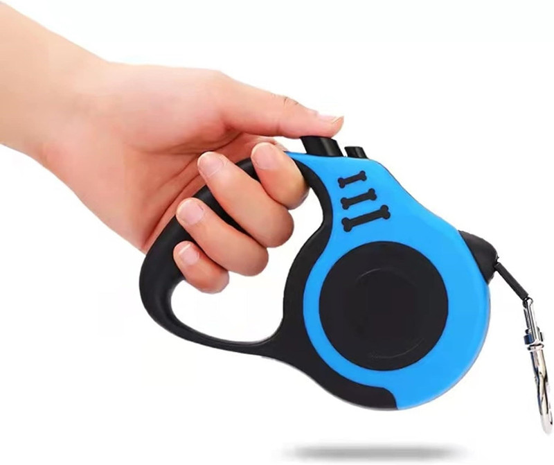 Xydrozen Retractable Dog Leash, 16 ft Dog Walking Leash-Blue 500 cm Dog & Cat Strap Leash(Blue)