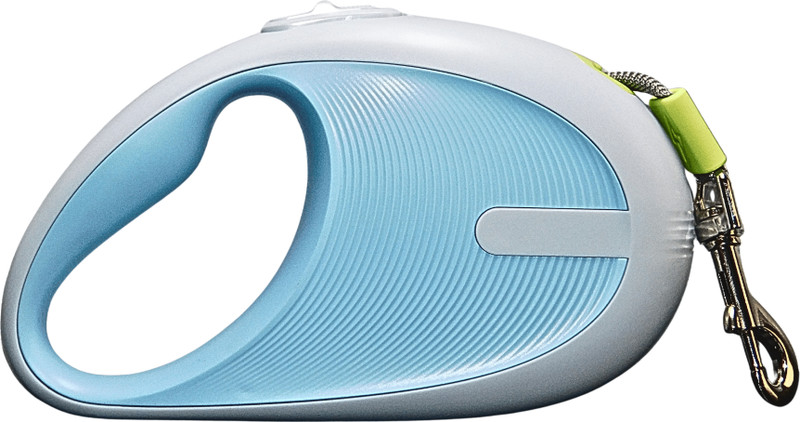 Taily Trends Dog Retractable Leash – Strong, Tangle-Free Pet Walking Leash for Dogs 300 cm Dog & Cat Strap Leash(Blue)