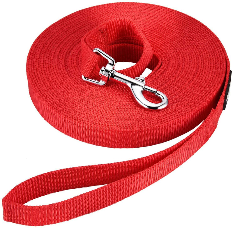 Picckola International 915 cm Dog Cord Leash(Red)