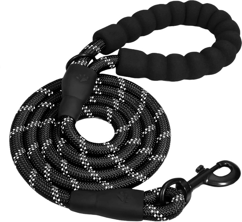 Onlyeasy Dog Walking Rope 4ft Dog Rope Leash Rope 120 cm Dog & Cat Cord Leash 4 cm Dog & Cat Cord Leash(Multicolor)
