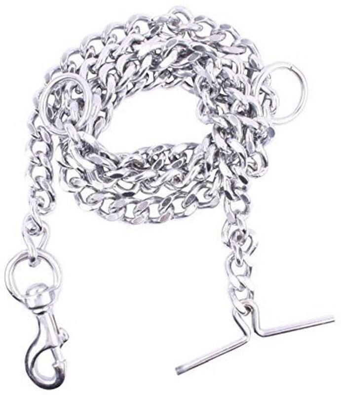 Smart Doggie Smart Doggie Dog Stainless leash Steel Chain For Dog 150 cm Dog Chain Leash(Steel)