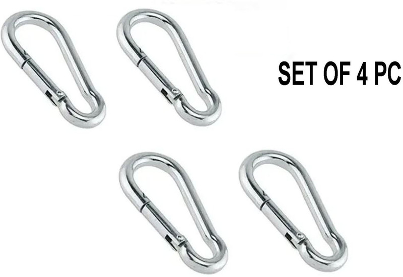 Prateek Kitchenware Swivel Snap Hooks, Clasp Multipurpose- Key Chain for Linking Dog Leash Collar 3 cm Dog & Cat Chain Leash(Silver)