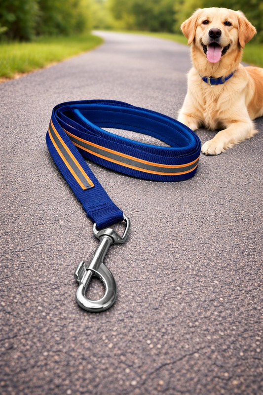Daviloss 183 cm Dog Cord Leash(Blue)