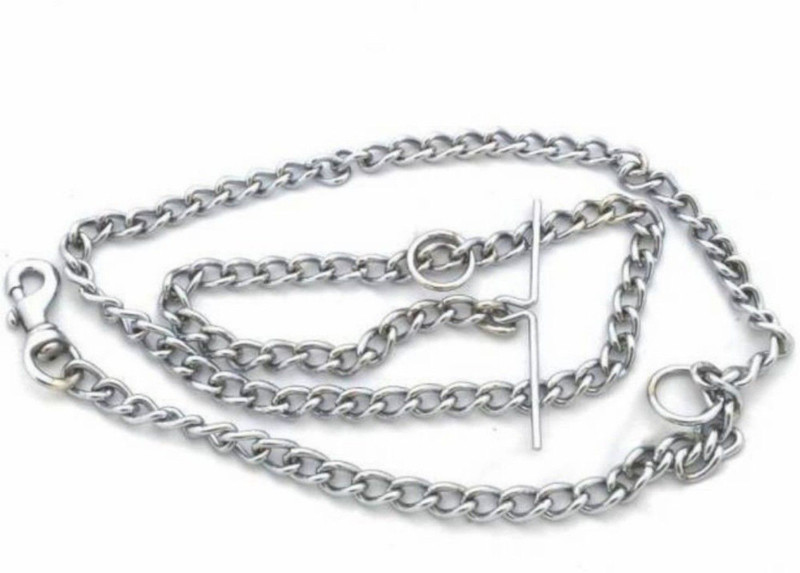 PetSutra PetSutra Dog Chain Stainless Steel Leash 155 cm Dog Chain Leash(Steel)