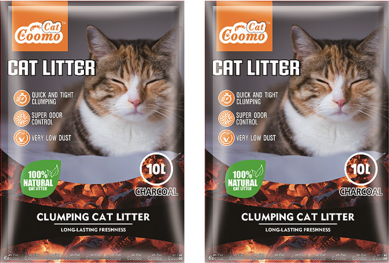 Patch and Marshall Carbon Cat Litter - Fast and Hard Clumping - Premium Pet Litter Tray Refill