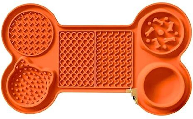 FLOSTRAIN Silicone Lick Mat for Dog Dog, Cat Pet Mat