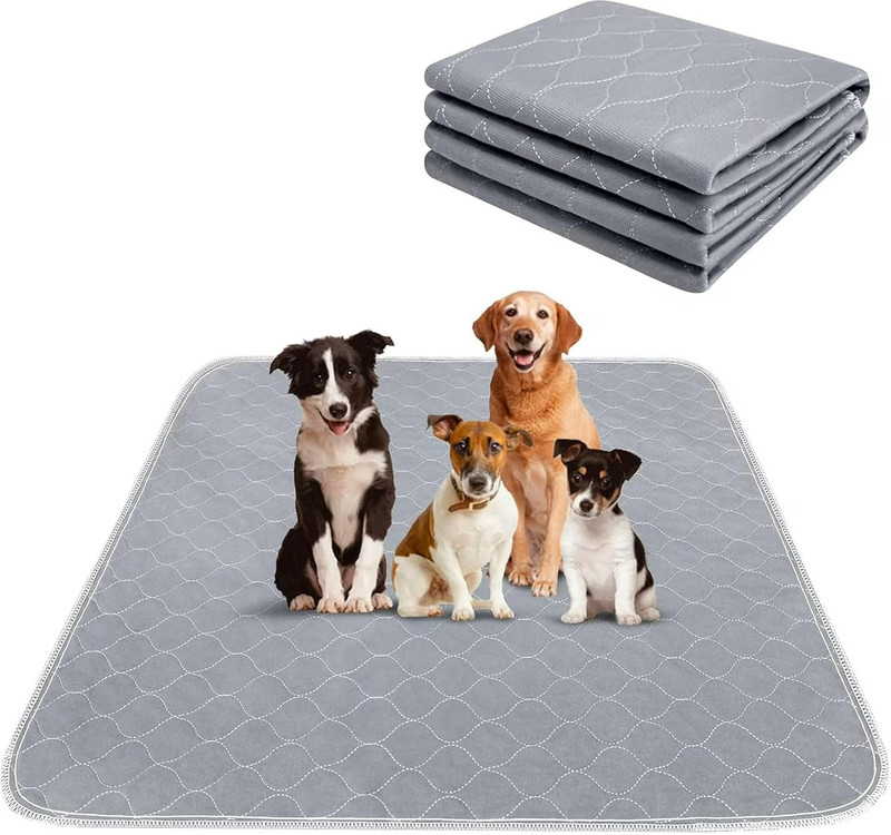 VANSOFY Reusable Washable Waterproof Dog Training Pee Pad with Non Slip Base Cat, Dog, Rabbit, Tortoise Pet Mat