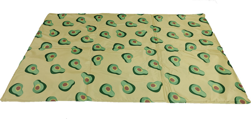 Furry Castle Pawfectly Chill Mat, Avocado Vibes Edition- Beat the Heat in Style Cat, Dog, Rabbit Pet Mat
