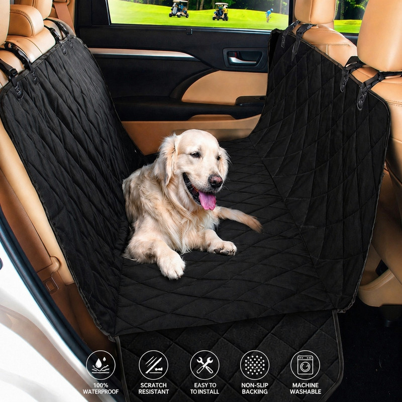 lazyloons Premium Dog car seat Mattress Cat, Dog Pet Mat