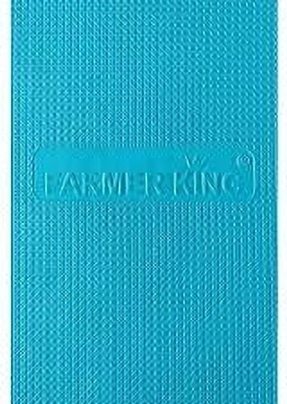 JINDALMAT Blue 5X8 Feet Rubber Cow Mat Cow, Dog, Hamster, Guinea Pig, Miniature Pig Pet Mat
