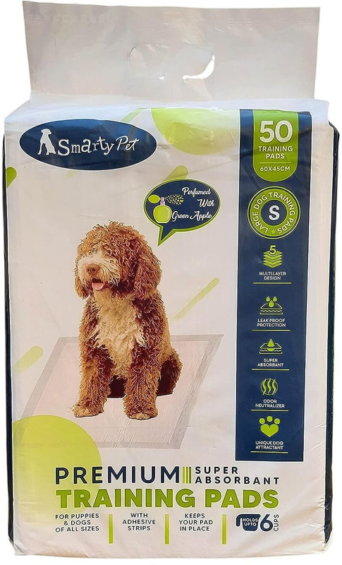 W9 Pet Products Leak-Proof Pet Training Pads Mats for Dogs Cats Rabbits-60cmx45cm-50 Pcs Dog, Cat, Hamster, Miniature Pig, Rabbit Pet Mat