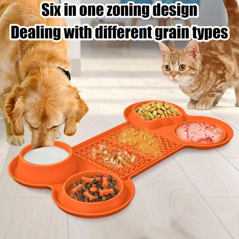 VYSTRA Lick Matts for Large Dogs with Suction Cups Dog, Cat Pet Mat