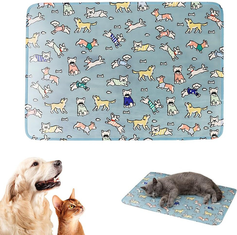 HASTHIP Summer Pet Cooling Pad for Dogs Cats Dog Pet Mat