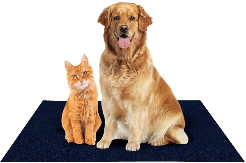 Amorite Reusable Washable Pee Pads-Puppies Washable Dog/Cat Diapers Sea Blue Dog, Cat, Rabbit, Hamster Pet Mat