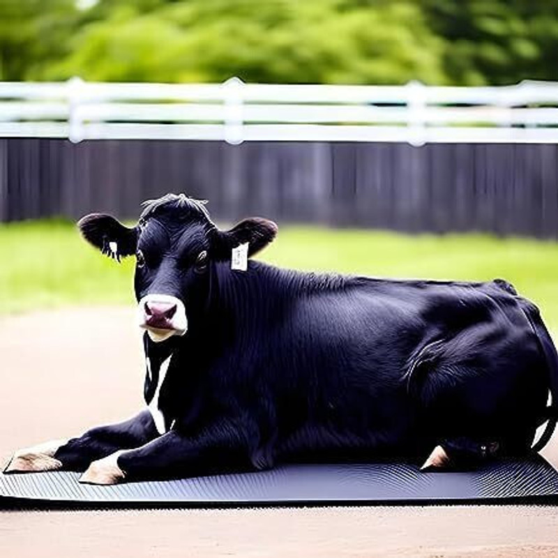 JINDAL KING cow mat 8*5 Cow, Dog, Hamster, Guinea Pig, Miniature Pig Pet Mat