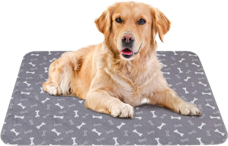 petos Reusable Pee Pads for Dogs, Washable Dog Pee Pads (80cm x 90cm) (Pack of 2) Dog Pet Mat