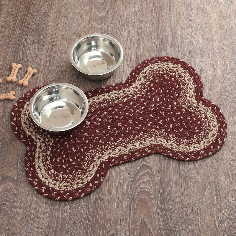 dithreadedcraft Tea Cabin - Pet mat - 15x23inch Cat, Dog, Rabbit Pet Mat