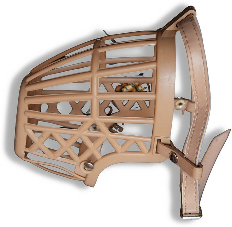 Rvpaws Extra Large Other Dog Muzzle(Brown)