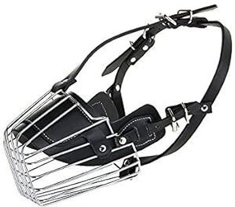 OM ZEE MPLASTIC-2 Small Other Dog Muzzle(BLACK)