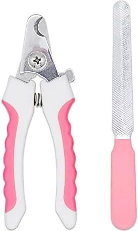 Naaz Pet Dog Nail Cutter – Pet Nail Clipper with Anti-Slip Handle & Overcut Protection Scissor Nail Clipper(For Dog, Cat, Rabbit, Monkey)