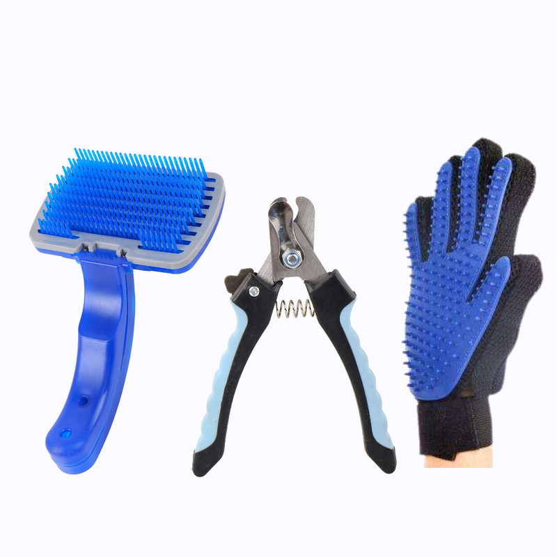 Regiis Nail Clipper + Slicker Combo for Pet Grinder Nail Clipper(For Dog, Cat)