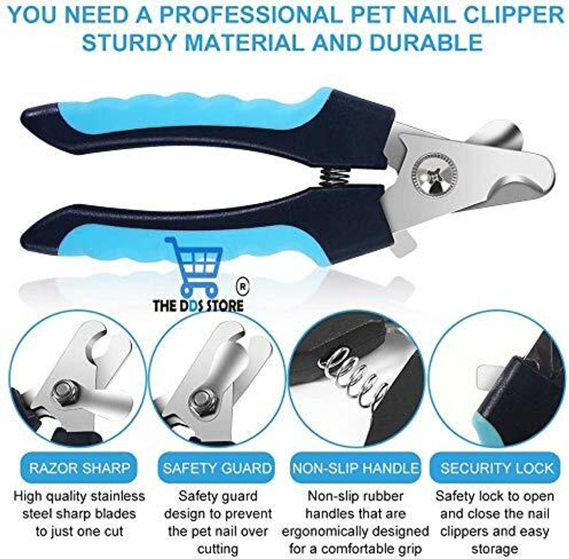 Dog Boss Pet Nail Cutter Clipper With Filer for Small, Medium and Large Dogs,Puppies Grinder Nail Clipper(For Dog, Cat, Rabbit, Monkey)