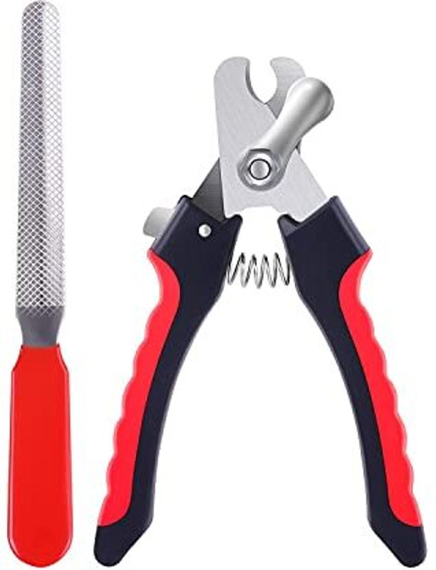 Emily Pets Nail Cutter With Filer Professional Grooming Lockable Tool Set for All Animals Grinder Nail Clipper(For Dog, Cat)