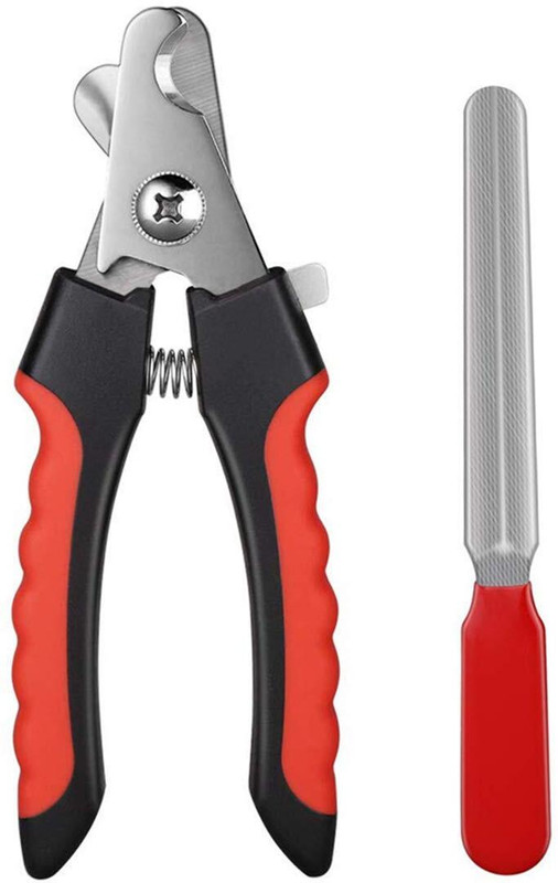 Naaz Pet Pet Stainless Steel Pet Nail Cutter Clipper with Grinder Trimmer Filer Scissor Nail Clipper(For Dog, Cat, Rabbit, Monkey)